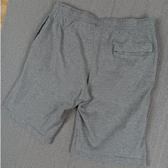Nike Vintage Fleece Sweat Shorts Mens Large Grey Swoosh Logo Embroidered Y2K - Picture 7 of 15